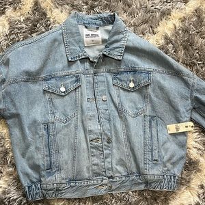 Never before worn Denim Jacket!